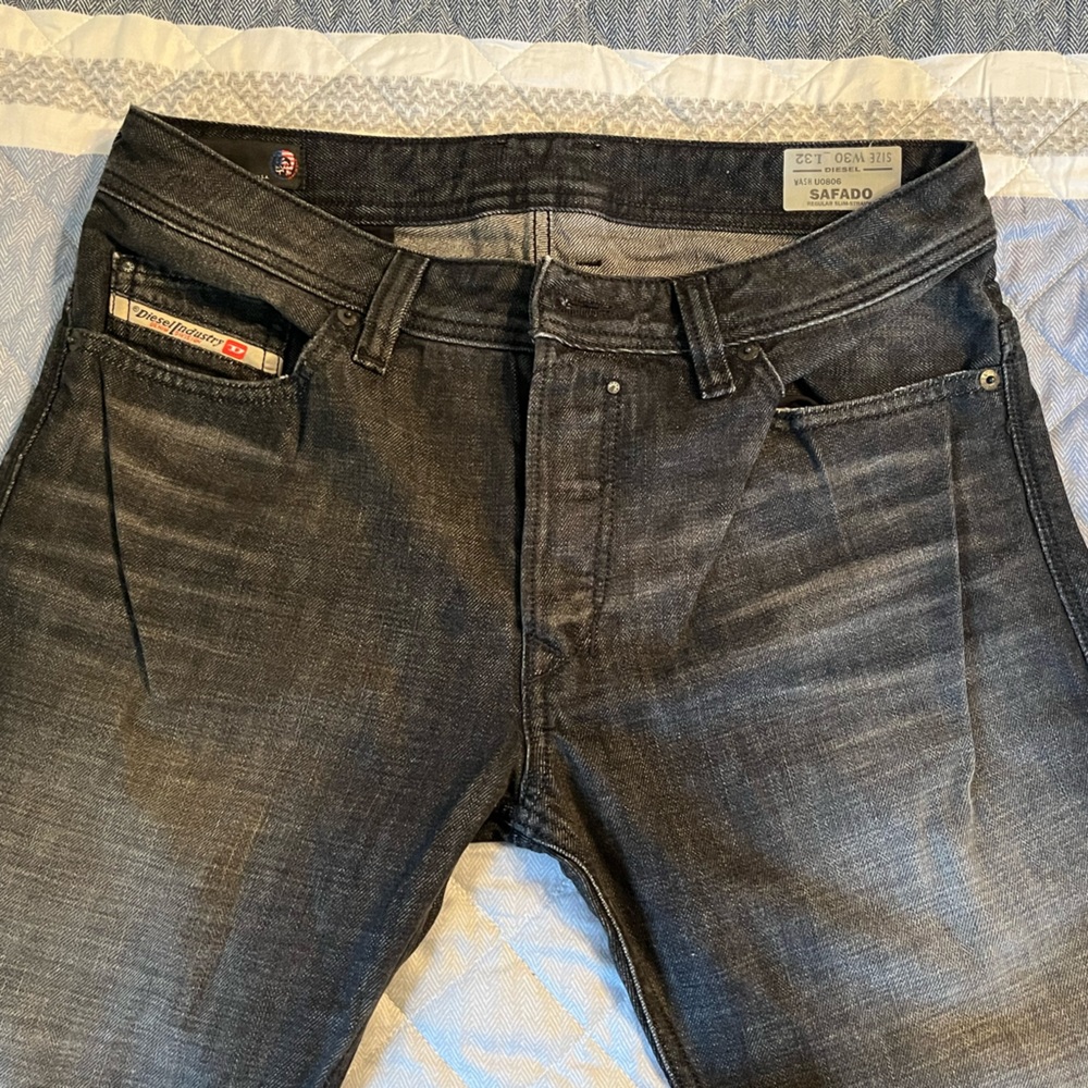 Diesel jeans Safado cut waist 30” like new